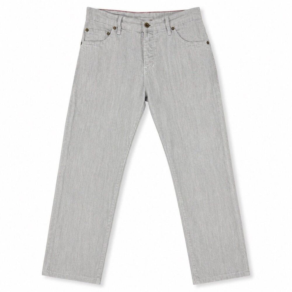 Raleigh Denim Alexander Cut Handcrafted Jeans 30 x 30 Made in USA Gray Pants